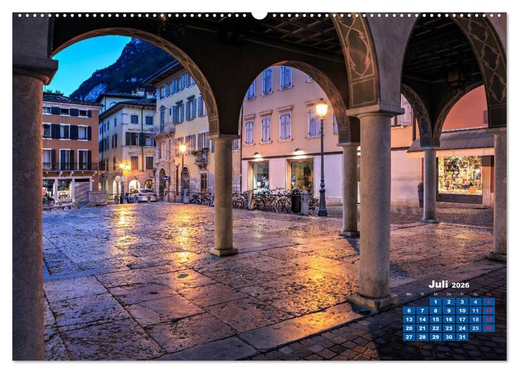 Produktbild: Riva del Garda - Perle des Gardasees (Wandkalender 2026 DIN A2 quer), CALVENDO Monatskalender