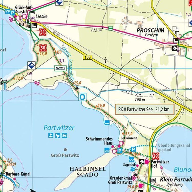 "Lausitzer Seenland 1 50 000" online kaufen