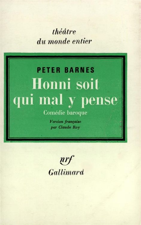 Produktbild: Honni soit qui mal y pense