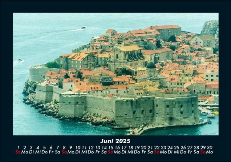 Produktbild: Kroatien 2025 Fotokalender DIN A5