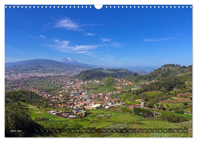 Produktbild: Vulkaninsel im Atlantik, Teneriffa (Wandkalender 2027 DIN A3 quer), CALVENDO Monatskalender