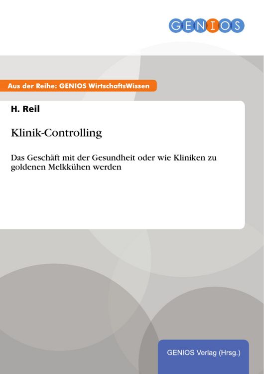 Produktbild: Klinik-Controlling