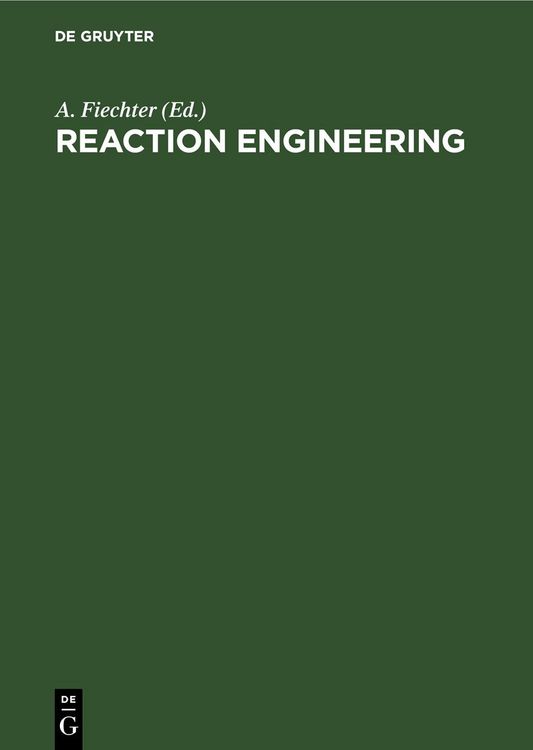 Produktbild: Reaction Engineering