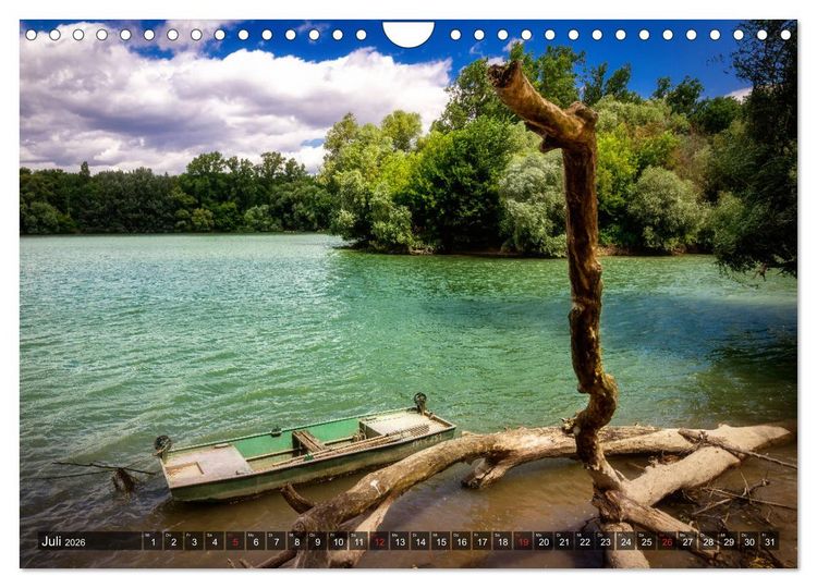 Produktbild: Ketsch am Rhein (Wandkalender 2026 DIN A4 quer), CALVENDO Monatskalender