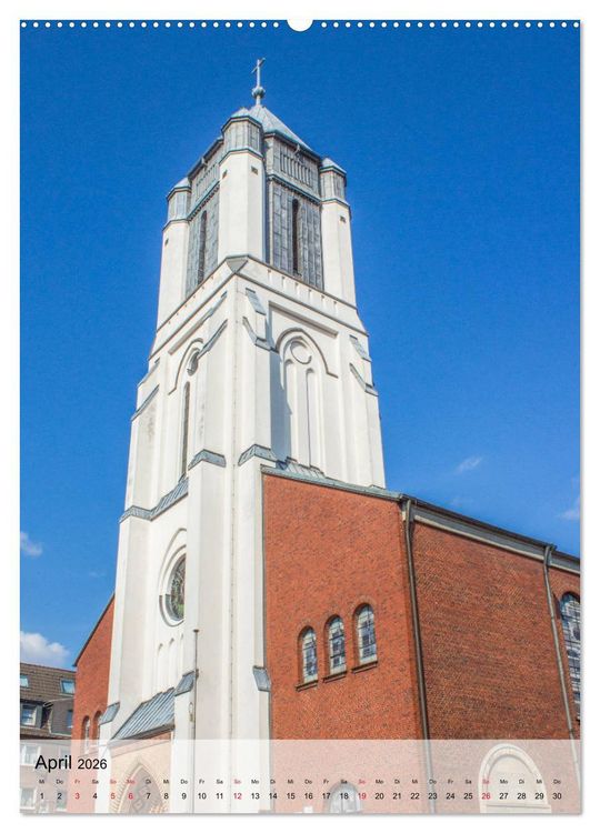 Produktbild: Historisches Dortmund (Wandkalender 2026 DIN A2 hoch), CALVENDO Monatskalender