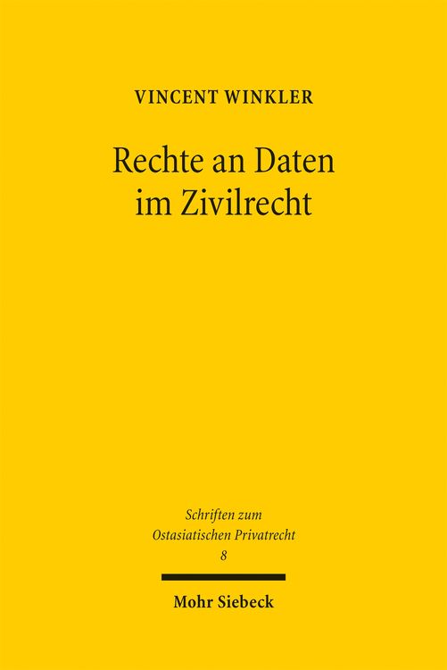 Produktbild: Rechte an Daten im Zivilrecht