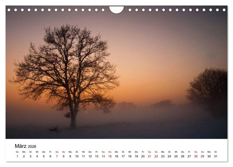 Produktbild: Stimmungsvoller Niederrhein (Wandkalender 2026 DIN A4 quer), CALVENDO Monatskalender