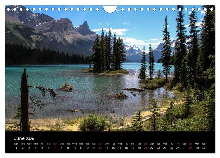 Produktbild: Canada 2026 (Wall Calendar 2026 DIN A4 landscape), CALVENDO 12 Month Wall Calendar