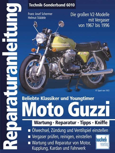 Produktbild: Moto Guzzi V2 / Alle gro&szlig;en V2-Modelle aus Mandello 1967-1999