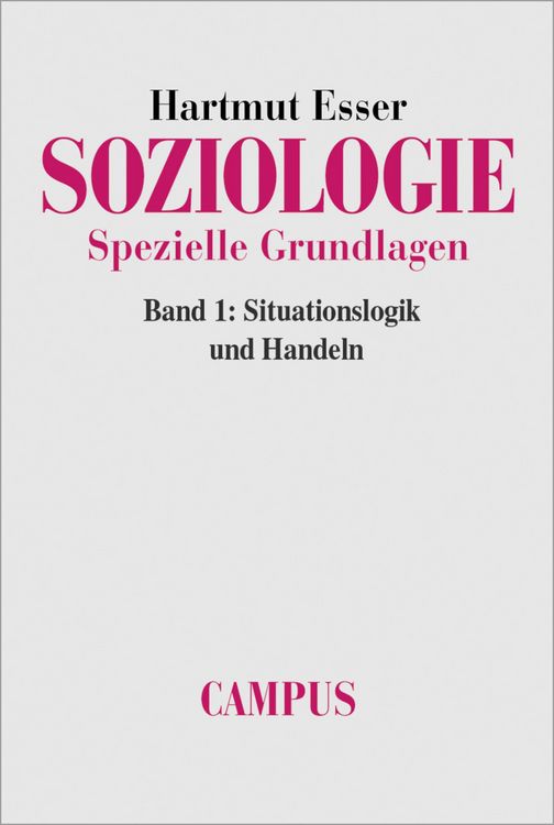 Produktbild: Soziologie. Spezielle Grundlagen