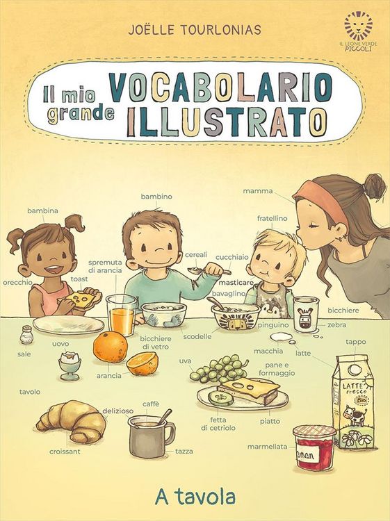 Produktbild: Il mio grande vocabolario illustrato. A tavola