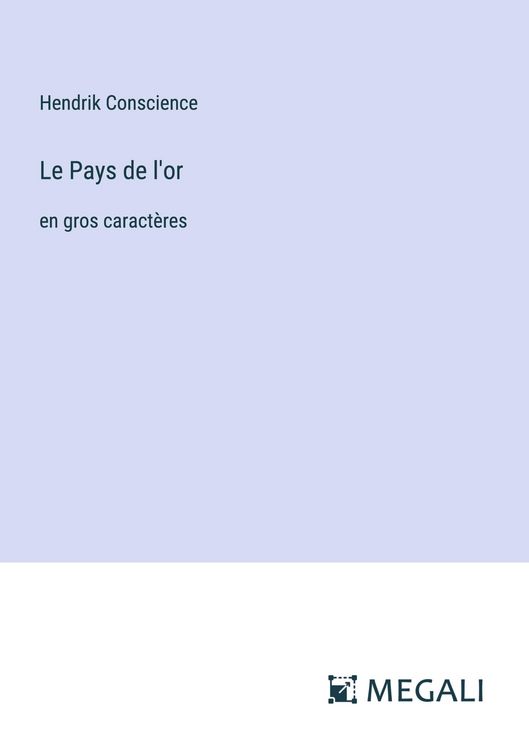 Produktbild: Le Pays de l'or