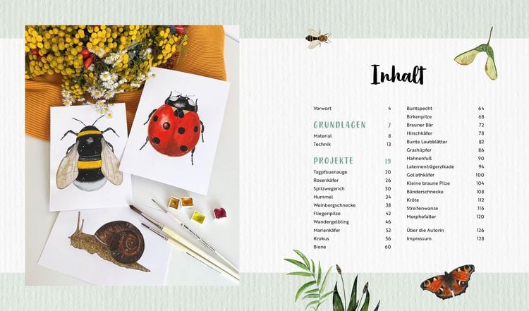 Produktbild: Watercolor Wald und Wiese