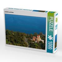 Produktbild: CALVENDO Puzzle Ausblick aufs Meer | 1000 Teile Lege-Gr&ouml;&szlig;e 64x48cm Foto-Puzzle f&uuml;r gl&uuml;ckliche Stunden