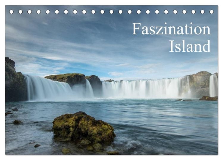 Produktbild: Faszination Island (Tischkalender 2026 DIN A5 quer), CALVENDO Monatskalender