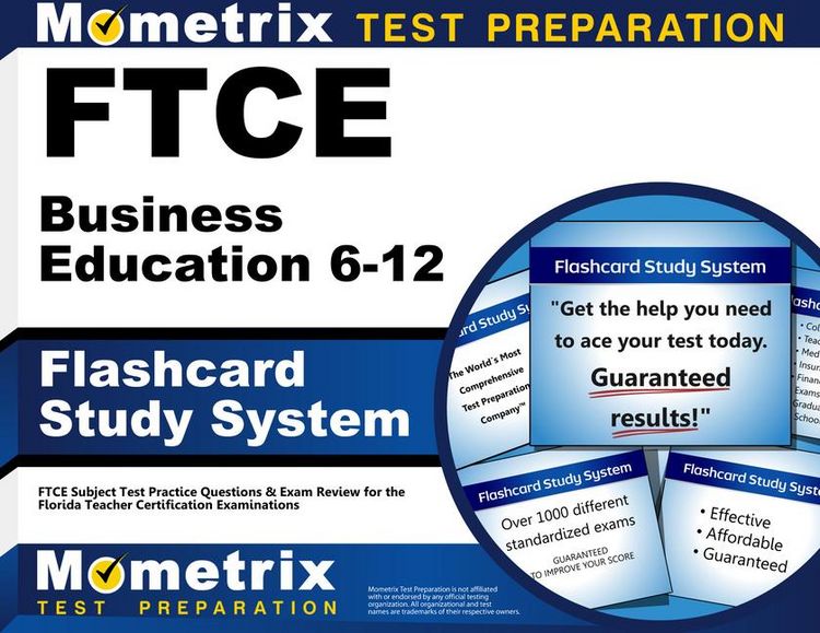 Produktbild: FTCE Business Education 6-12 Flashcard Study System