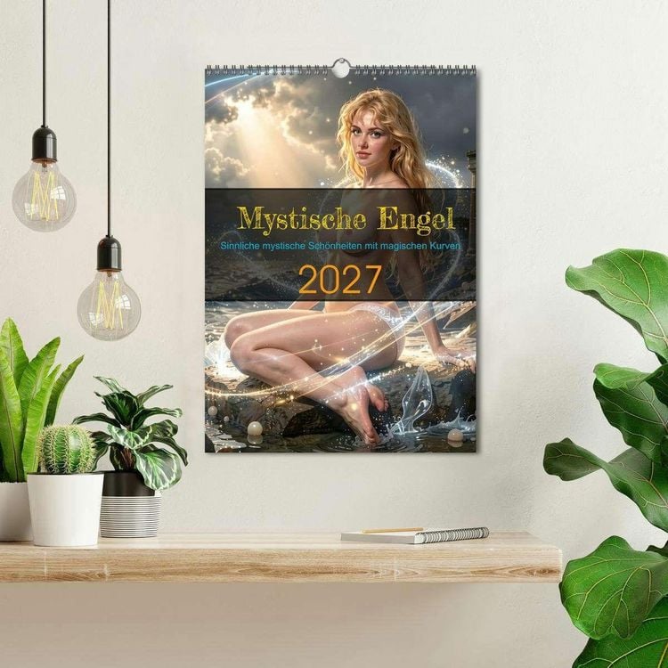 Produktbild: Mystische Engel (Wandkalender 2027 DIN A3 hoch), CALVENDO Monatskalender