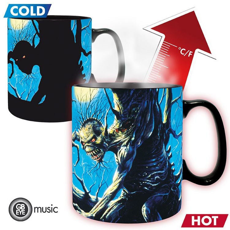 Produktbild: IRON MAIDEN - Mug Heat Change - 460 ml- Fear of the Dark - carton