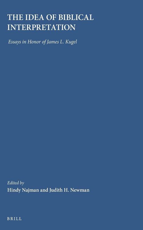 Produktbild: The Idea of Biblical Interpretation