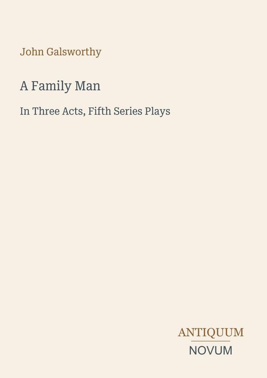 Produktbild: A Family Man