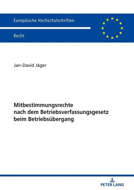 Produktbild: Mitbestimmungsrechte nach dem Betriebsverfassungsgesetz beim Betriebs&uuml;bergang