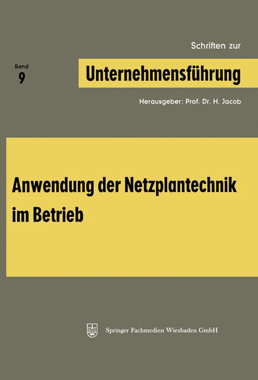 Produktbild: Schriften zur Unternehmensf&uuml;hrung