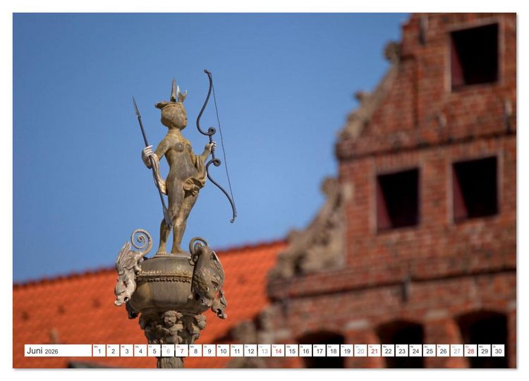 Produktbild: Niedersachsen - Hansestadt L&uuml;neburg (Wandkalender 2026 DIN A3 quer), CALVENDO Monatskalender