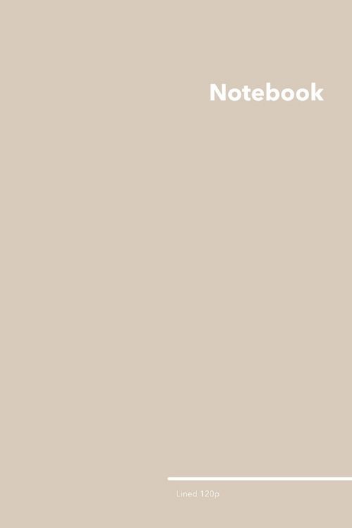 Produktbild: Lined College Ruled Notebook