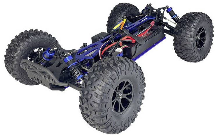 Produktbild: VRX AGAMA Blau-Schwarz Brushless 1:10 RC Modellauto Elektro Buggy Allradantrieb (4WD) RtR 2,4 GHz Inkl. Akku und Ladeger&auml;t