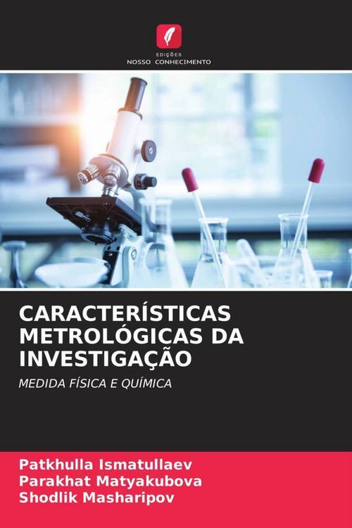Produktbild: CARACTER&Iacute;STICAS METROL&Oacute;GICAS DA INVESTIGA&Ccedil;&Atilde;O