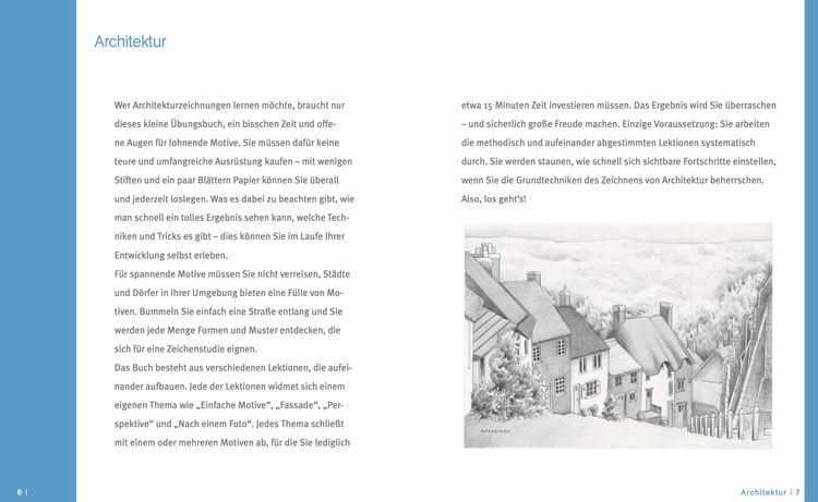 Produktbild: Die Kunst des Zeichnens 15 Minuten - Architektur