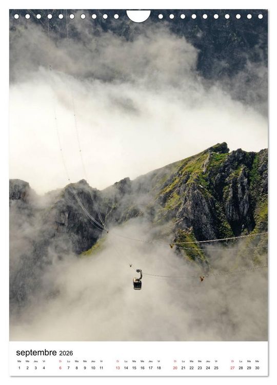 Produktbild: PIC DU MIDI Pyr&eacute;n&eacute;es (Calendrier mural 2026 DIN A4 horizontal), CALVENDO calendrier mensuel