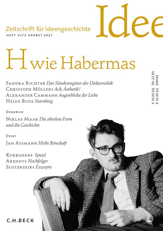 Produktbild: Zeitschrift f&uuml;r Ideengeschichte Heft XV/3 Herbst 2021