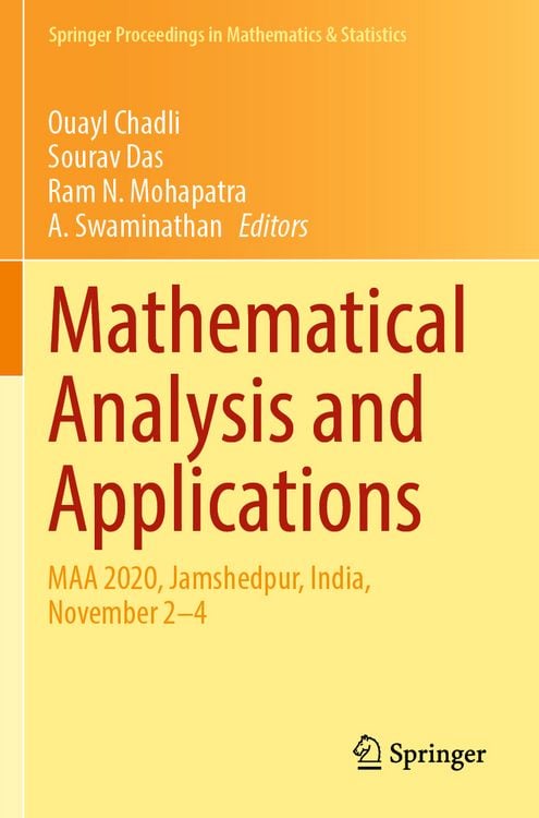 Produktbild: Mathematical Analysis and Applications