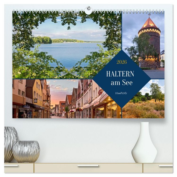 Produktbild: Haltern am See (hochwertiger Premium Wandkalender 2026 DIN A2 quer), Kunstdruck in Hochglanz