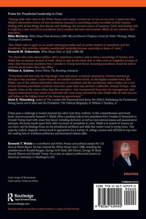 Produktbild: Presidential Leadership in Crisis