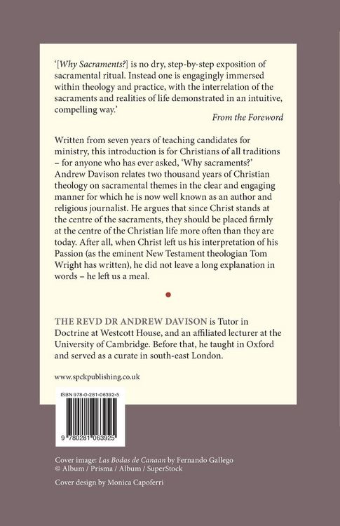 Produktbild: Why Sacraments?