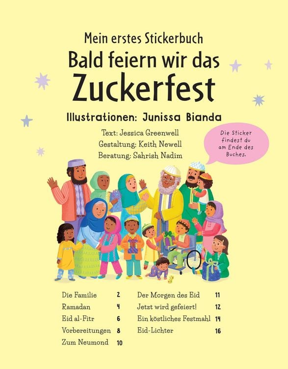 Produktbild: Mein erstes Stickerbuch: Bald feiern wir das Zuckerfest