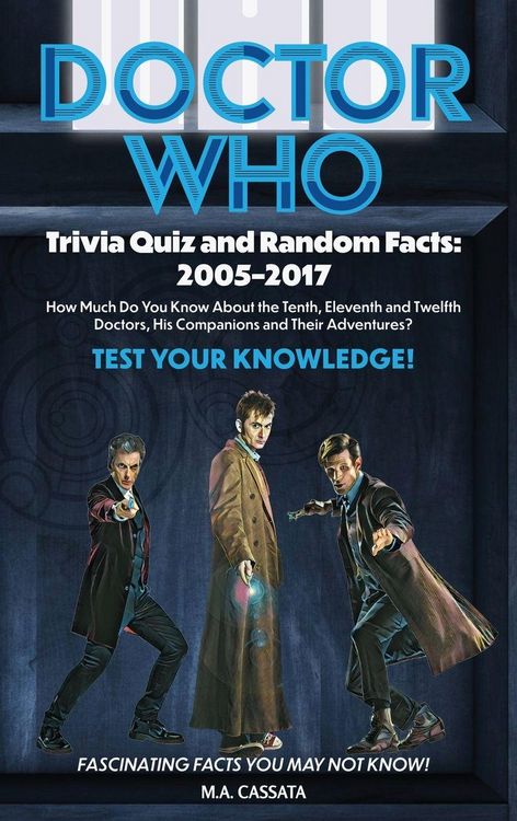 Produktbild: Doctor Who Trivia Quiz and Random Facts (hardback)