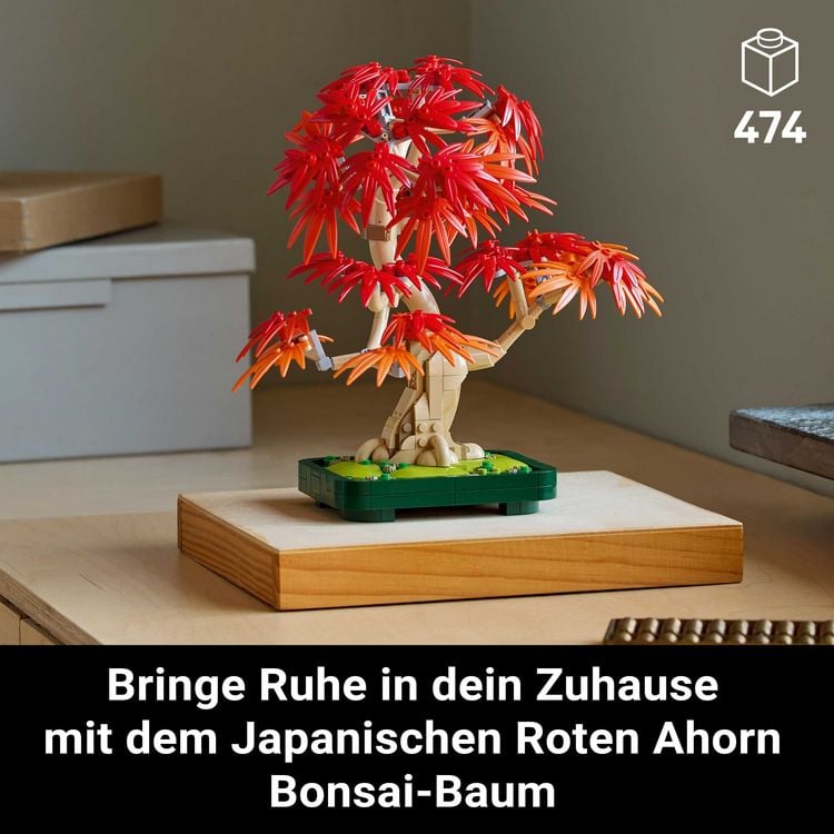 Produktbild: 10348 LEGO® ICONS™ Japanischer Roter Ahorn – Bonsai-Baum