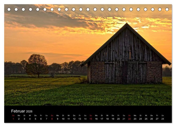 Produktbild: Gute Nacht - Ruhrgebiet! (Tischkalender 2026 DIN A5 quer), CALVENDO Monatskalender