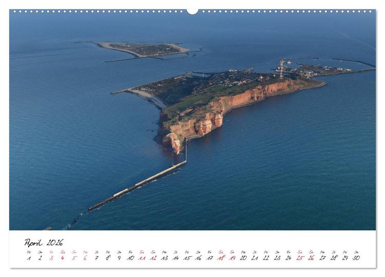 Produktbild: Naturpark Wattenmeer und Helgoland (Wandkalender 2026 DIN A2 quer), CALVENDO Monatskalender
