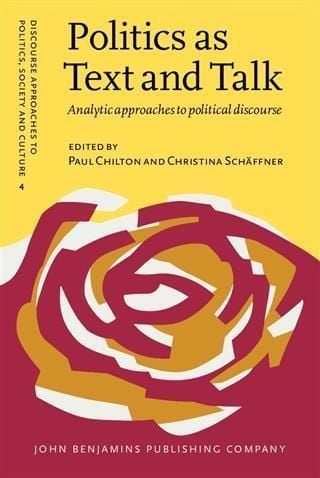 Produktbild: Politics as Text and Talk