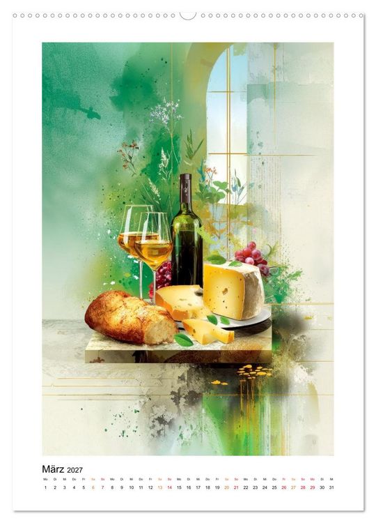 Produktbild: Modern Still - die Kunst der Komposition (hochwertiger Premium Wandkalender 2027 DIN A2 hoch), Kunstdruck in Hochglanz