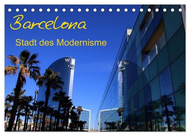 Produktbild: Barcelona - Stadt des Modernisme (Tischkalender 2027 DIN A5 quer), CALVENDO Monatskalender