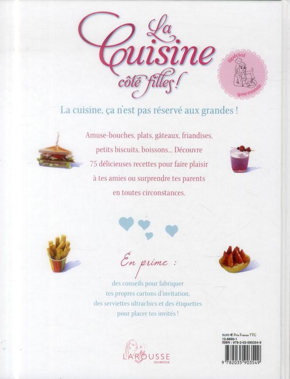 Produktbild: La cuisine c&ocirc;t&eacute; filles !