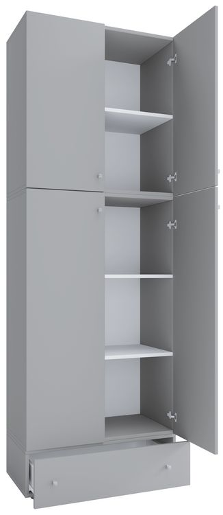 Produktbild: XXL Schuhschrank Kleiderschrank Schrank Lona 5f S