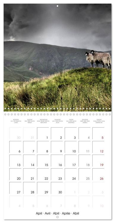 Produktbild: LAKE DISTRICT CUMBRIA Dramatic Art Photos (Wall Calendar 2026 12 &times; 12 Inch) CALVENDO 12 Month Wall Calendar