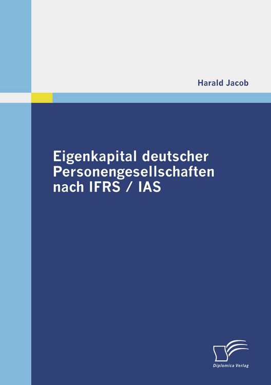 Produktbild: Eigenkapital deutscher Personengesellschaften nach IFRS / IAS