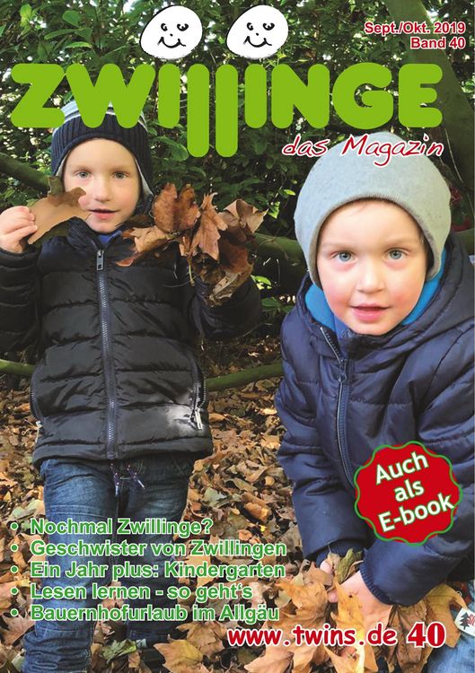 Produktbild: Zwillinge - das Magazin Sept./Okt. 2019